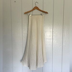 Italian Linen Bias-Cut Skirt – Free People feel ✧ Aritzia ease ✧ Made in Italy